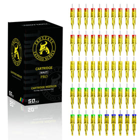 Gaea front packaging showing 50PCS cartridges and clear labeling for reliability