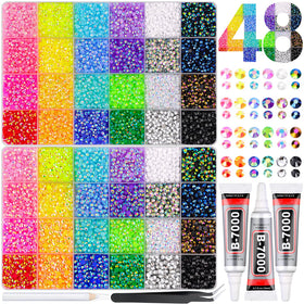GA&EN front packaging showing kit contents and colorful gems for creative projects