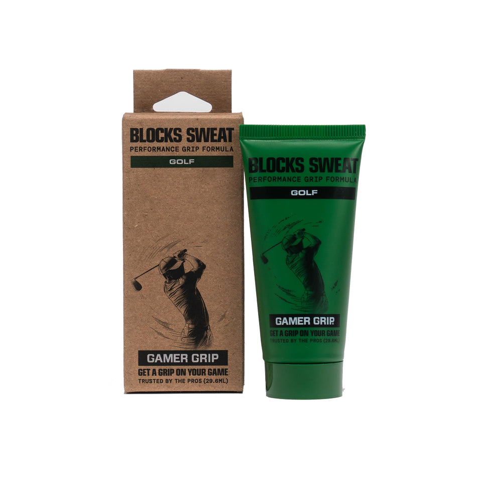 Gamer Grip front packaging showing compact 1oz tube and brand benefit