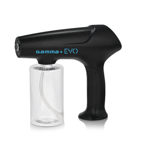 GAMMA+ Evo Nano Mister front view showing sleek black design and controls for professional handling
