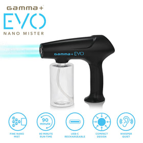 GAMMA+ closeup of nano mist nozzle highlighting fine atomization and precise spray control