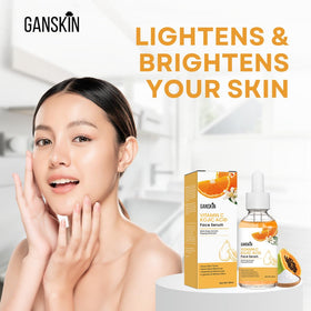 Ganskin serum dropper dispensing lightweight texture for fast absorption