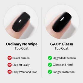 GAOY blooming gel application closeup showing easy watercolor blending effect