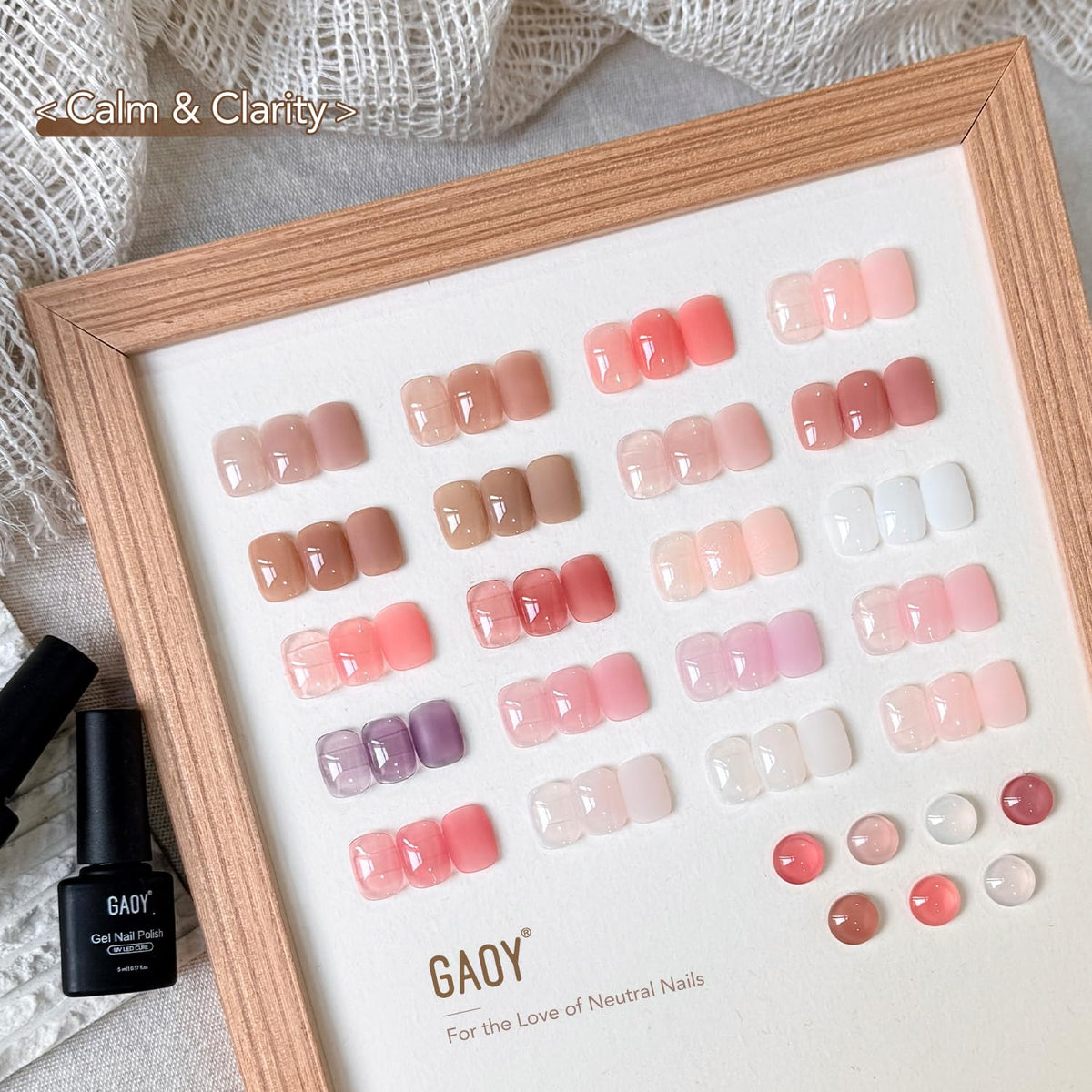 GAOY close-up of jelly polish texture showing smooth, buildable consistency