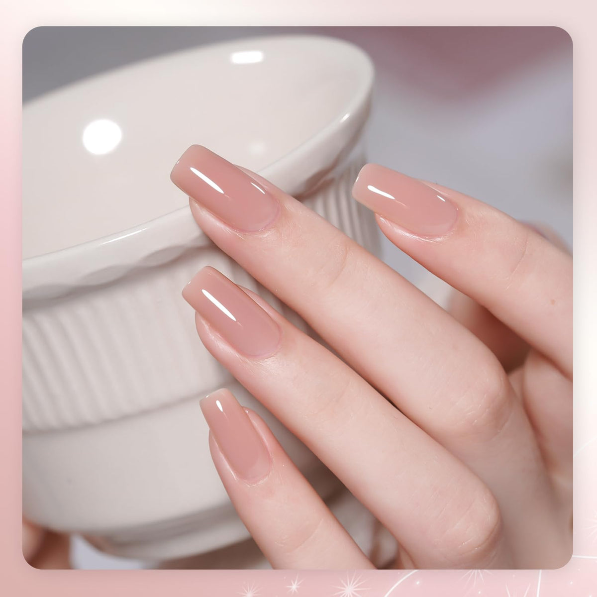 GAOY brush stroke close-up revealing jelly texture for smooth buildable coverage