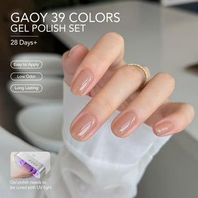 GAOY brush stroke close-up demonstrating smooth polish application benefit
