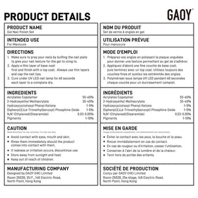 GAOY finished party nails in lifestyle scene showing glam sparkle and long-wear appeal