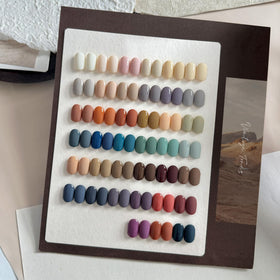 GAOY color swatch array displaying 39 shades to choose seasonal and everyday looks