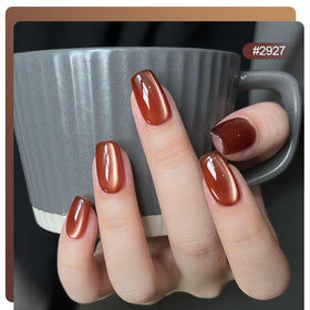 GAOY color swatch wheel displaying jelly red green brown yellow glitter tones