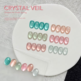 GAOY color swatches fan showing pastel greens blues for versatile styling