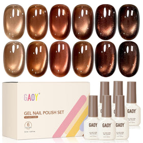 GAOY front packaging showing six bottles and magnet for easy selection