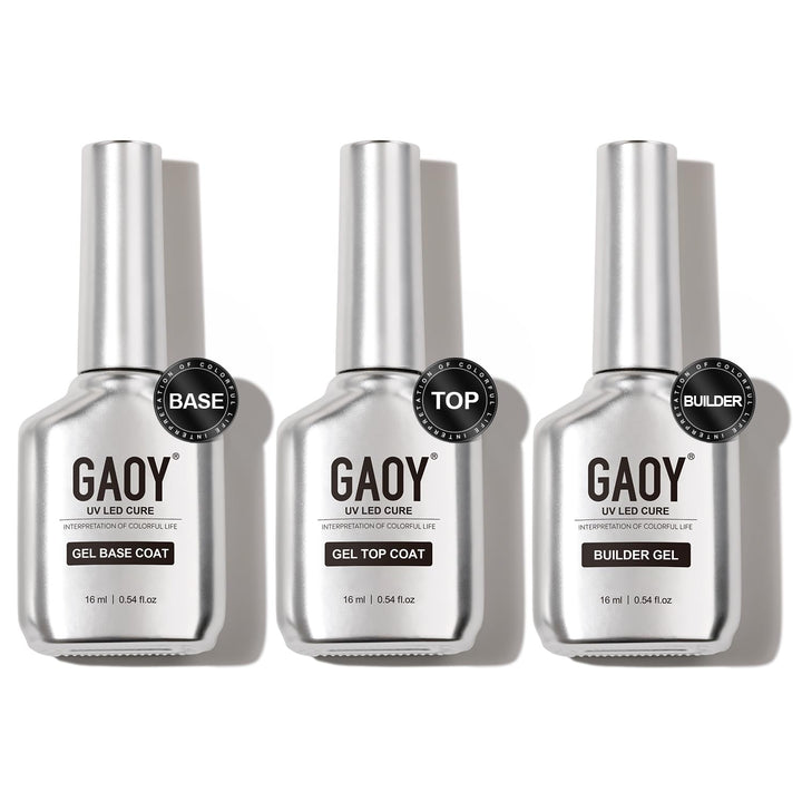 GAOY front packaging showing three 16ml bottles and professional appeal