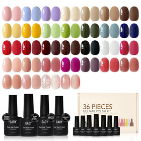 GAOY front packaging showing full kit for easy at-home manicures