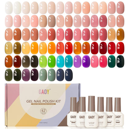GAOY front packaging showing full 42-piece kit and organized layout