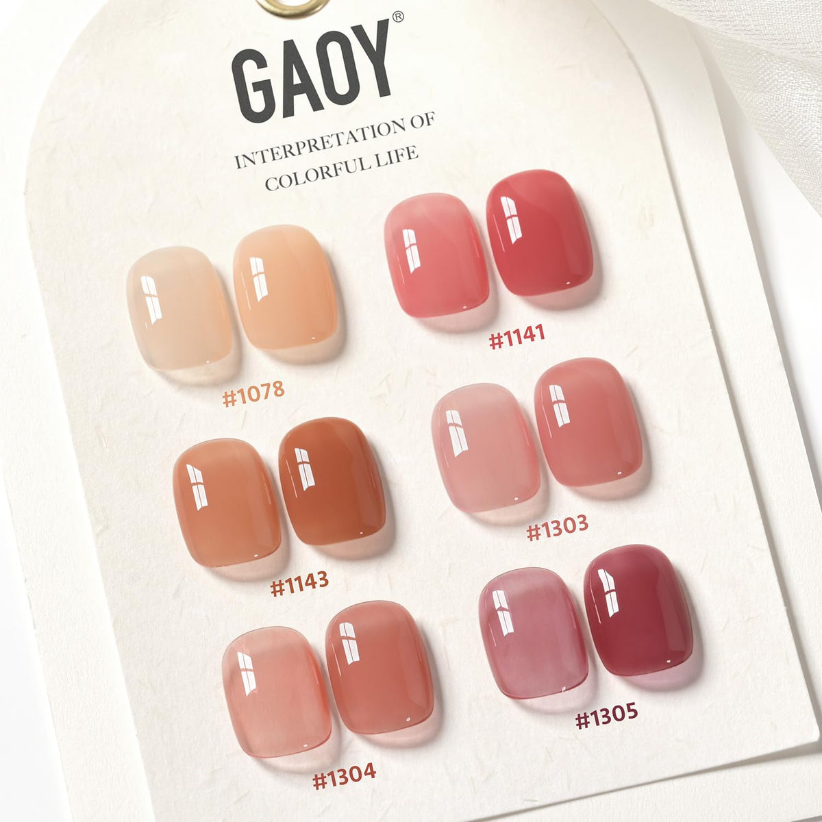 GAOY bottle close-up showing gel texture and smooth application benefit