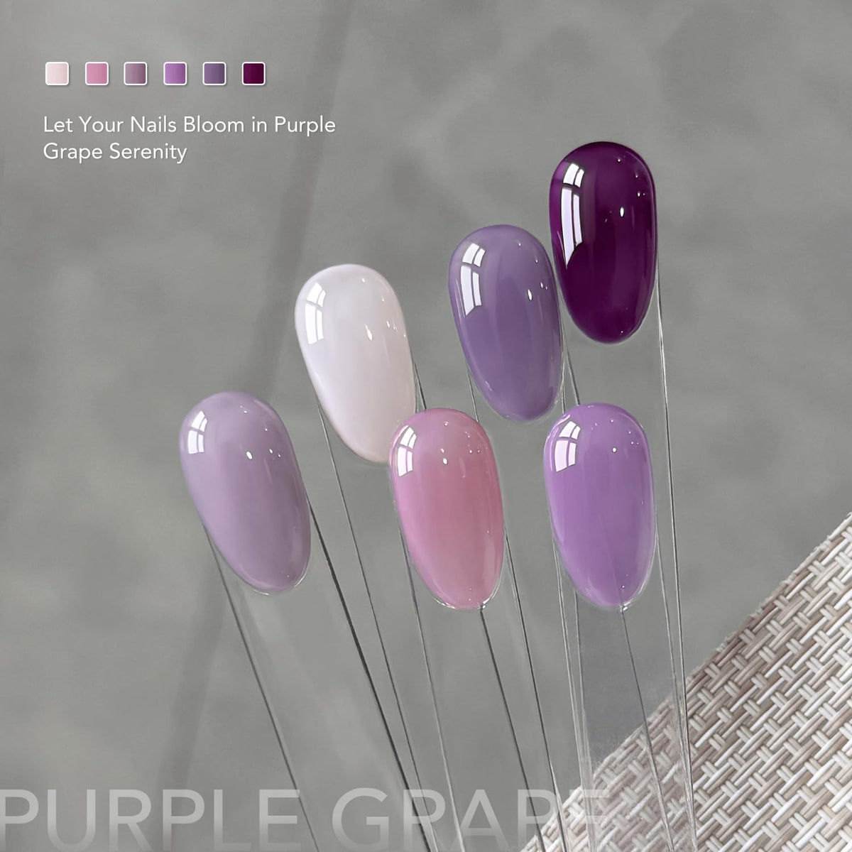 GAOY brush stroke close-up showing smooth application and glossy finish