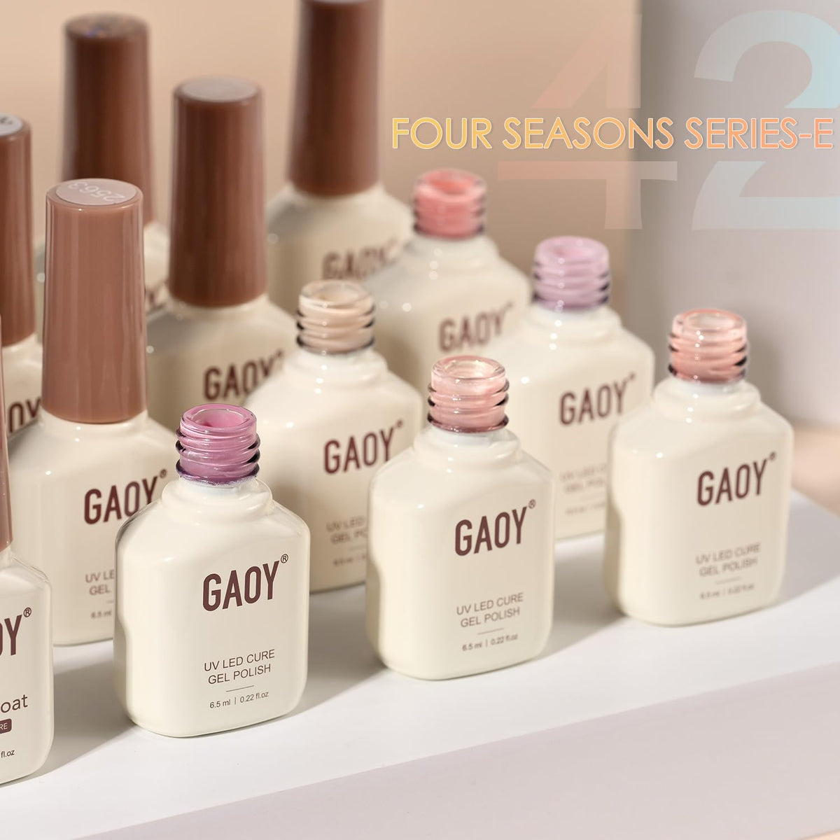 GAOY at-home manicure scene showing kit use for DIY salon-quality results
