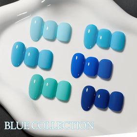 GAOY lifestyle image of manicured hands showcasing durable blue manicure