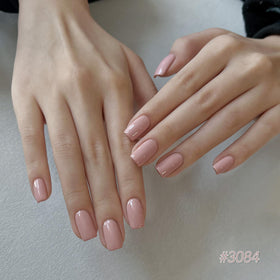 GAOY in-salon application with technician curing for long wear