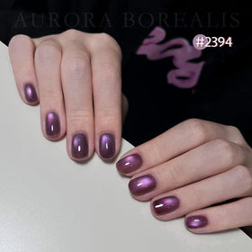 GAOY magnet held over wet polish forming cat eye stripe for creative patterns
