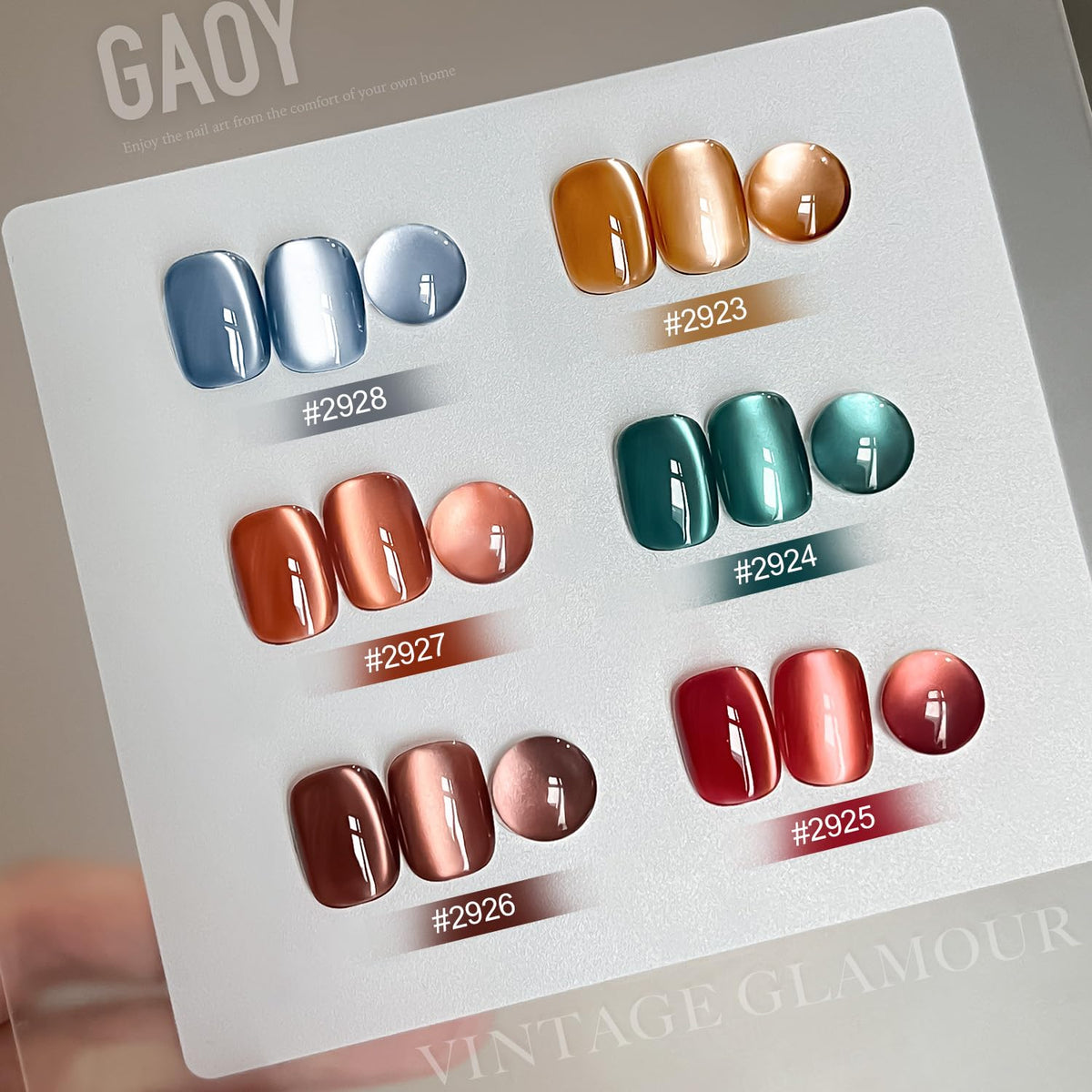 GAOY magnet close-up with textured grip, precise cat eye pattern control