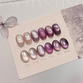 Hand wearing GAOY cat eye manicure in lifestyle setting showcasing salon-quality finish at home