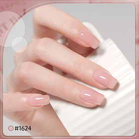 GAOY polish being applied in salon setting for professional finish and durable wear