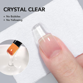 GAOY 100 nail forms fanned out showing variety and convenience