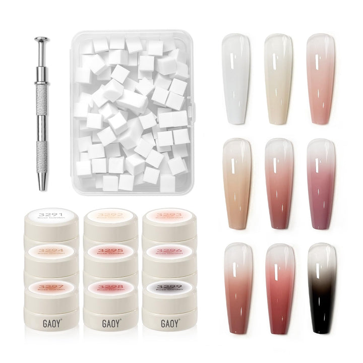 GAOY kit front packaging shows organized drawer for easy access and portability