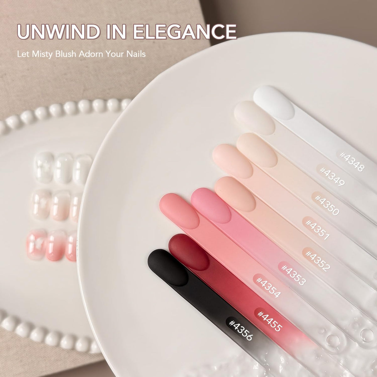 GAOY ombre nails in use showing soft gradient finish for salon-quality look