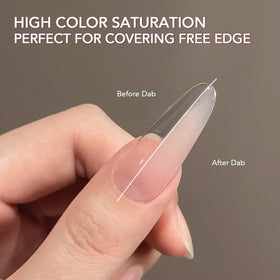 GAOY patting gel close-up texture demonstrating velvety mousse finish for smooth blends