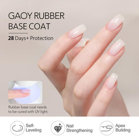 GAOY bottle beside ruler showing 0.25 fl.oz size and travel-friendly convenience