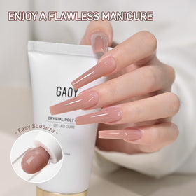 GAOY tube beside ruler to show 60g size and quantity benefit for multiple sets