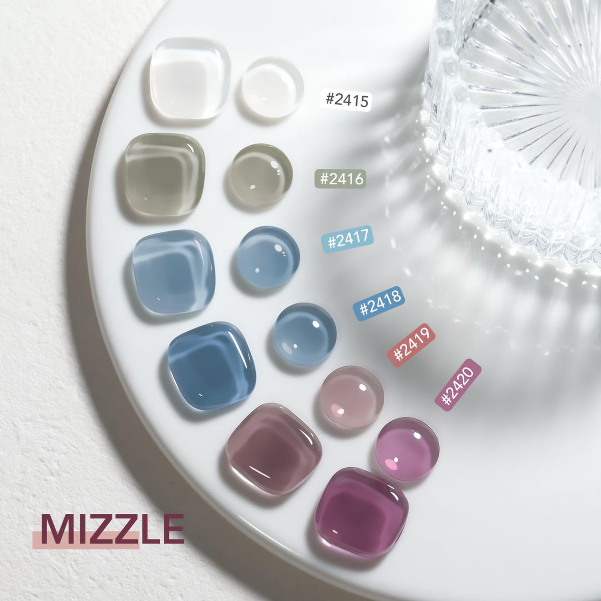 GAOY on-hand size scale showing bottle volume and easy-at-home use