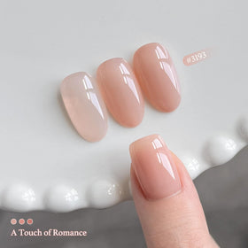 GAOY swatch strip displaying layered jelly opacity and buildable coverage benefits