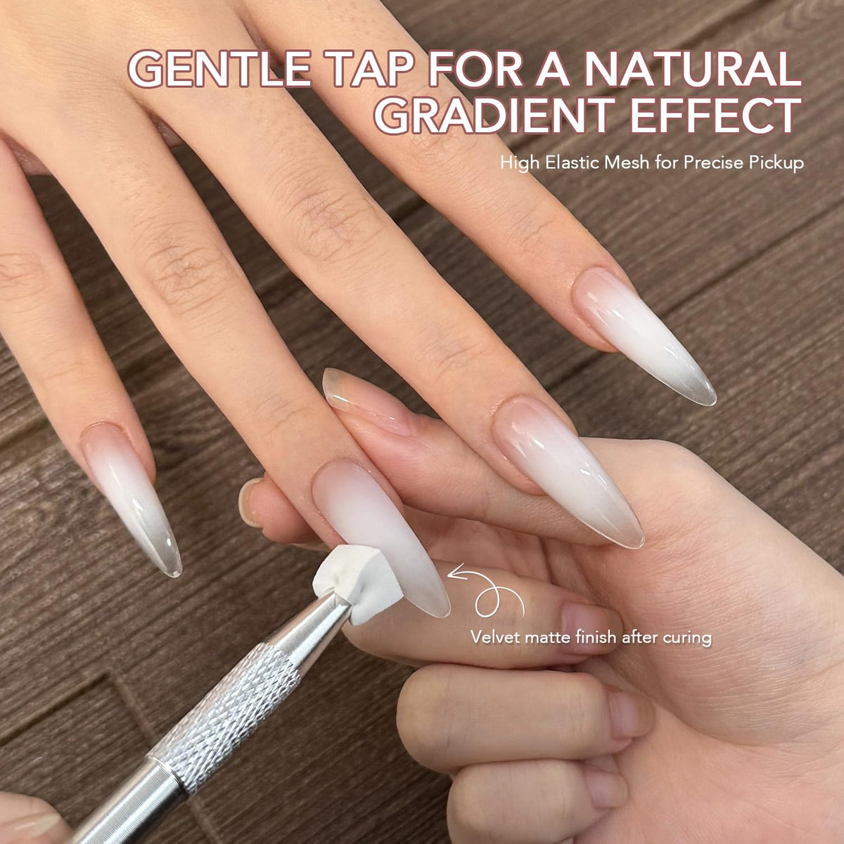 GAOY close-up of gel texture demonstrating high pigmentation and smooth blend