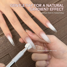 GAOY close-up of gel texture demonstrating high pigmentation and smooth blend