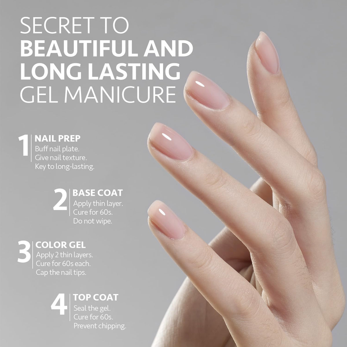 GAOY top coat in a salon station demonstrating professional use and long-lasting finish