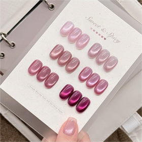 GAOY top coat finish close-up showing glossy sealed nails and long-lasting protection