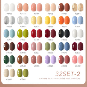 GAOY treatment bottles labels visible, base and top coat clarity benefit