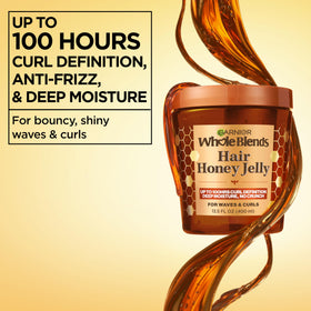 Garnier Acacia Honey and gum ingredients with natural benefit for moisture and hold