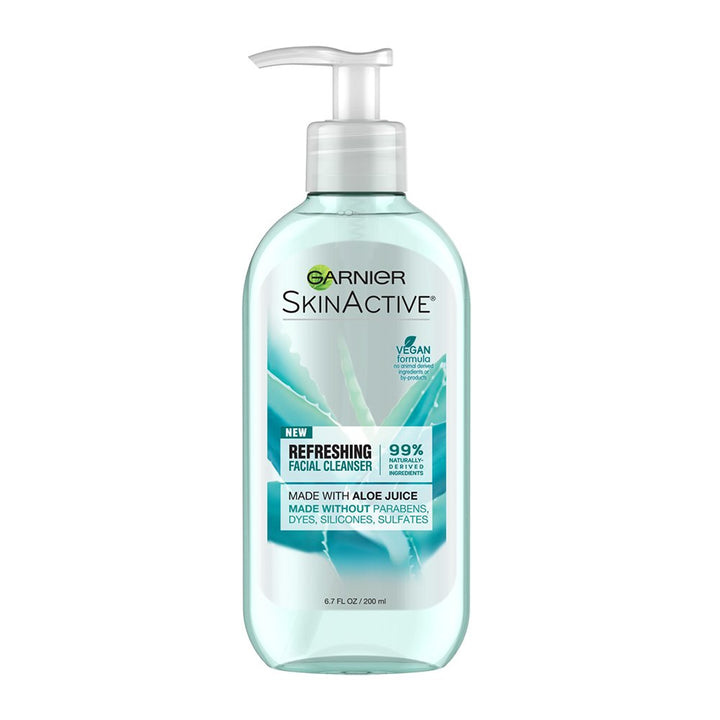 Garnier front packaging showing clear label and benefits