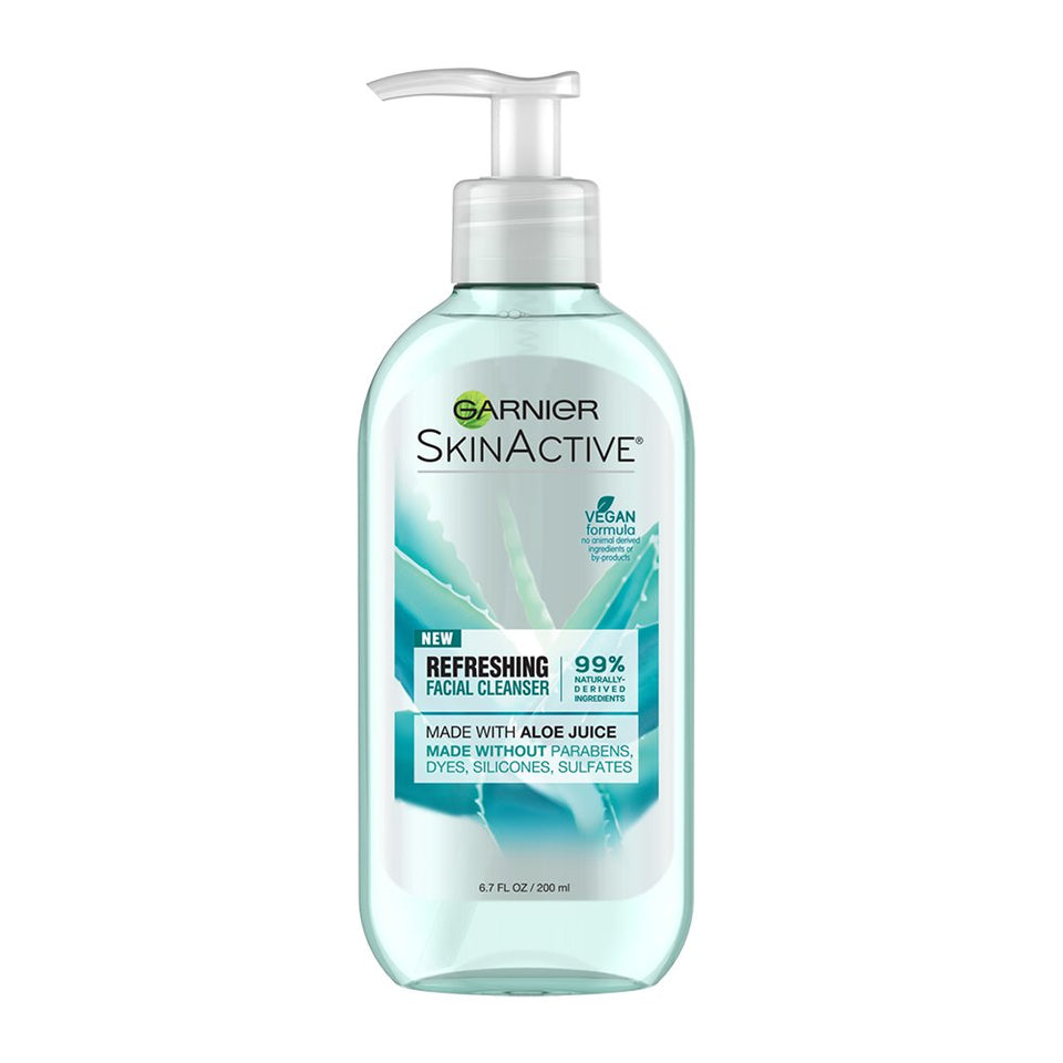Garnier front packaging showing clear label and benefits