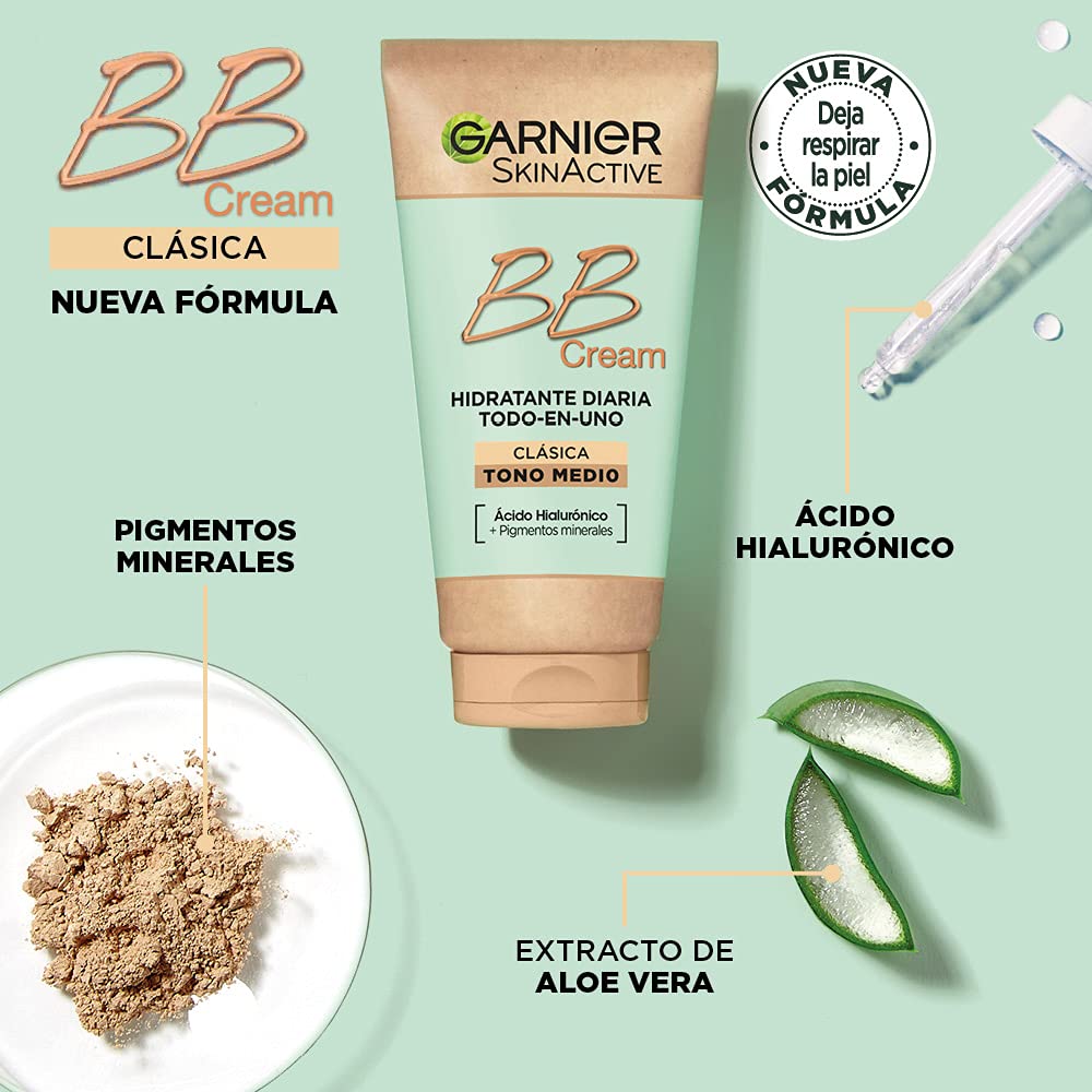 Garnier application on hand showing easy spreadability benefit