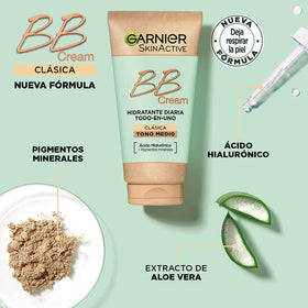 Garnier application on hand showing easy spreadability benefit