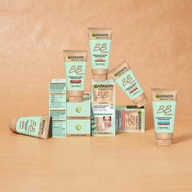 Garnier grapefruit and vitamin C ingredients illustrating brightening benefit