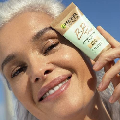 Garnier BB cream in a travel bag ready-to-use for quick morning routines