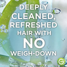 Garnier coconut water texture in bottle showing lightweight hydration