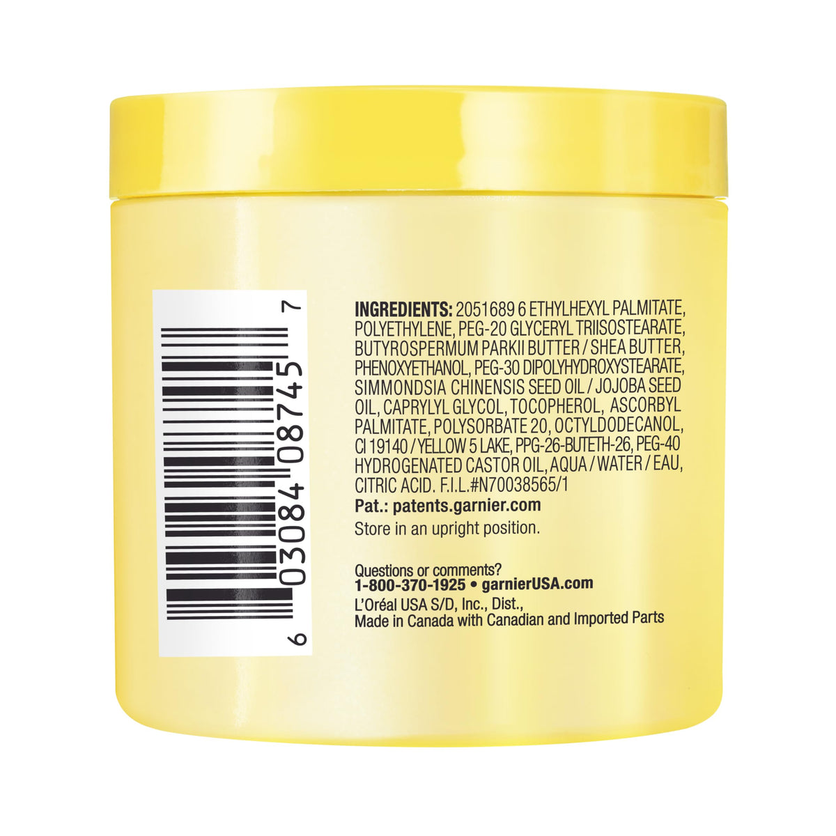 Garnier product packaging with Cruelty Free International badge highlighting ethical benefit