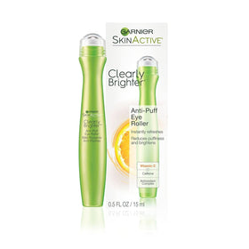 Garnier front packaging showing bottle and label, clear benefit of easy targeted application